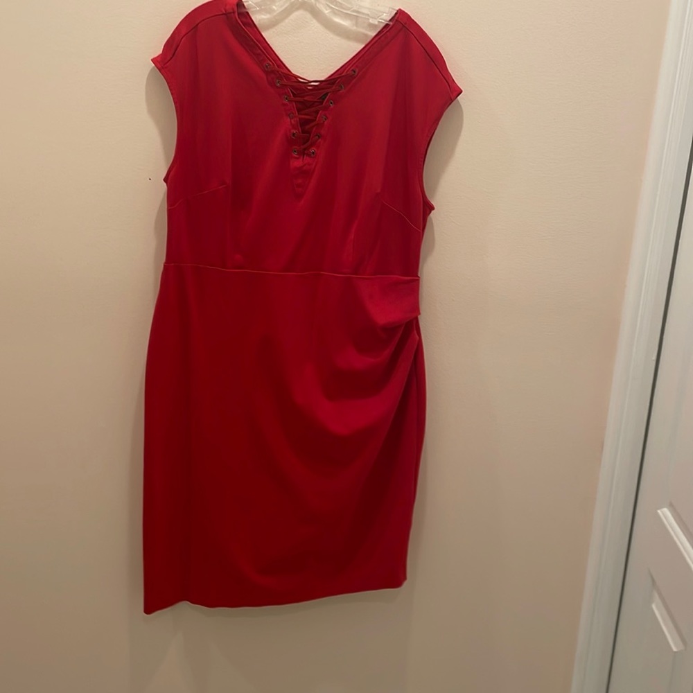 Plus Size Pretty Red Dress SZ 20